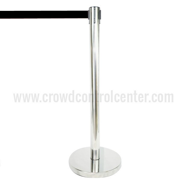 Crowd Control Retractable Barrier Stanchion