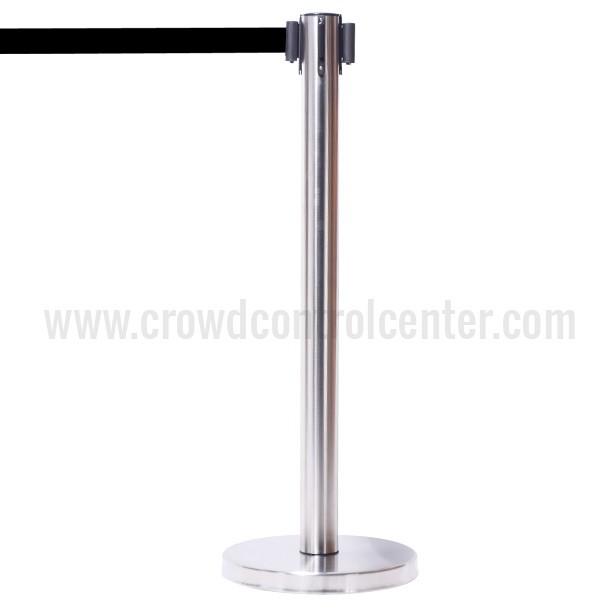 Crowd Control Retractable Barrier Stanchion