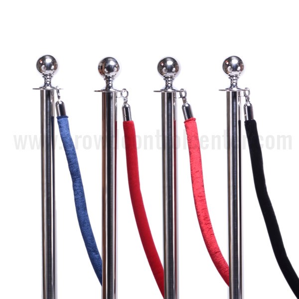 Crowd Control Retractable Barrier Stanchion