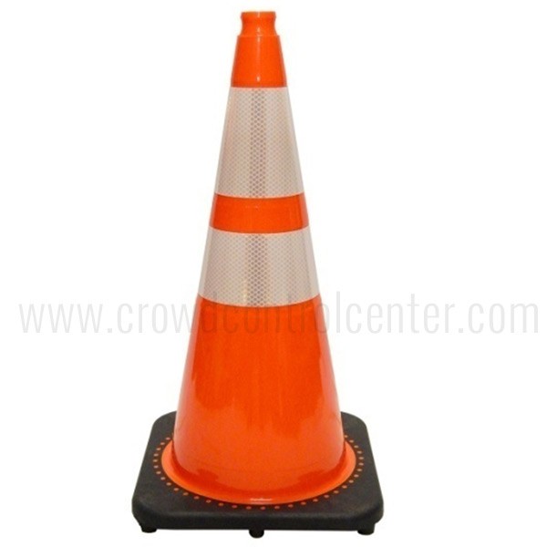 JBC Plastic Revolution Series Traffic Cone, 28" HT, RS70032CT3M64 
