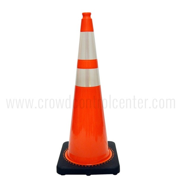 JBC Plastic Revolution Series Traffic Cone, 36" HT, RS90055CT3M64 