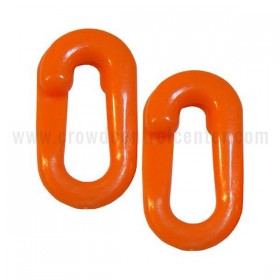 REPAIR LINK 6MM PLASTIC CHAIN, ORANGE (2PCS)