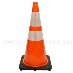 JBC Plastic Revolution Series Traffic Cone 4 PCS Set, 28" HT, RS70032CT3M64