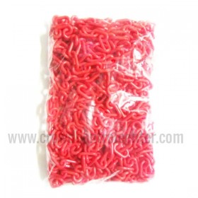 Plastic Chain Red 1.5" (6 mm) 50' Length