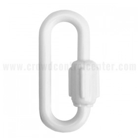 PLASTIC QUICK LINK, WHITE (2 PCS SET)