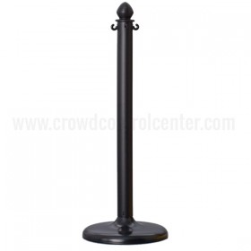 4 pcs C-Hook Black Plastic Stanchion