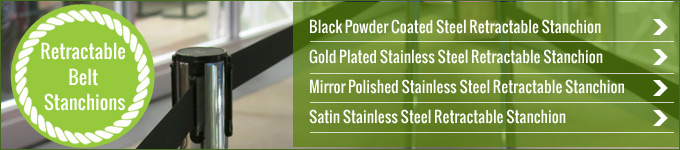 Retractable Belt Stanchions & Crowd Control Barriers