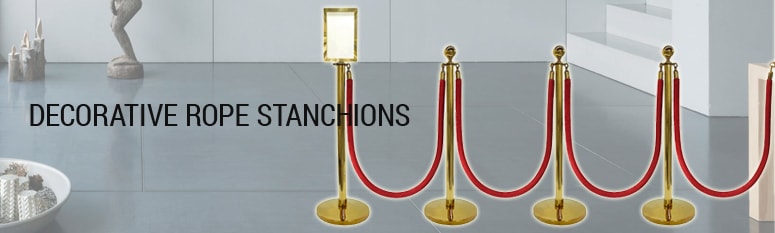 Decorative Rope Stanchions